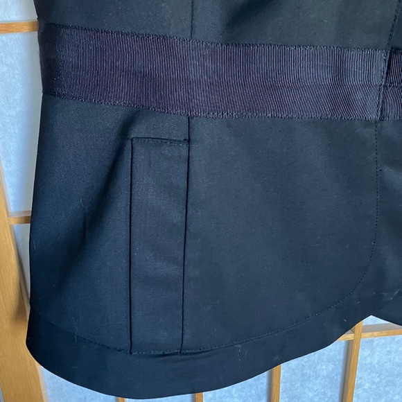 L.A.M.B. Black Vest Lined Loop Hole Closure - Gwen Stefani Collection - NWOT - Picture 8 of 11